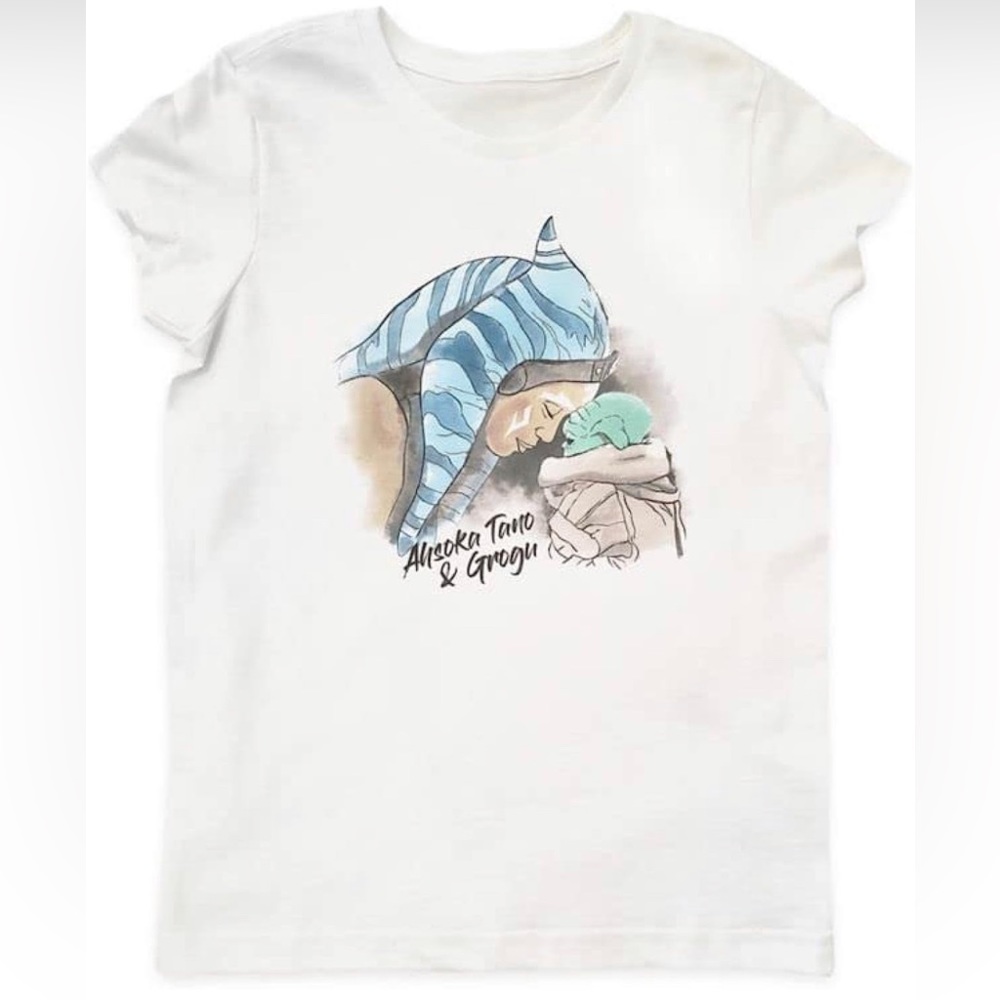 Disney Store Star Wars Ahsoka Tano The Child shirt  girls The Mandalorian XS 4